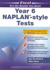 Cover image for Excel Year 6 NAPLAN*-style Tests