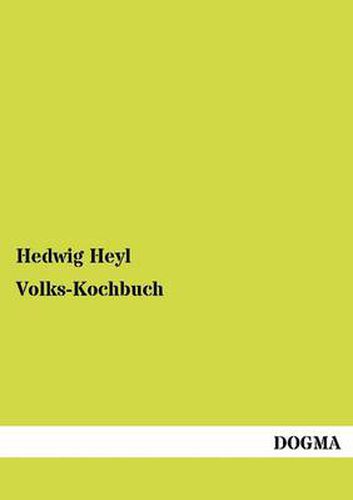 Cover image for Volks-Kochbuch
