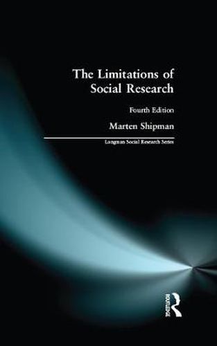 Cover image for The Limitations of Social Research