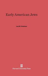 Cover image for Early American Jews