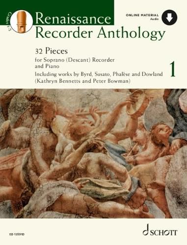 Cover image for Renaissance Recorder Anthology 1 Band 1