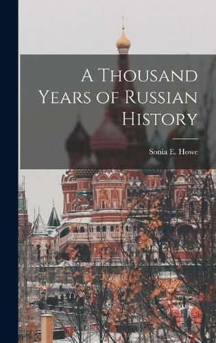 Cover image for A Thousand Years of Russian History