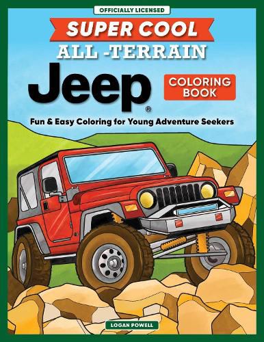 Cover image for Super Cool All-Terrain Jeep (R) Coloring Book