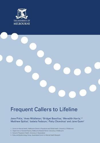 Cover image for Frequent Callers to Lifeline