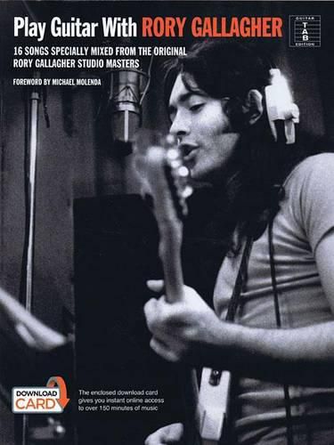 Cover image for Play Guitar With... Rory Gallagher