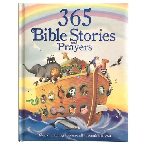 Cover image for 365 Bible Stories and Prayers: Biblical Readings to Share All Through the Year