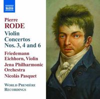 Cover image for Rode Violin Concertos 3 4 6