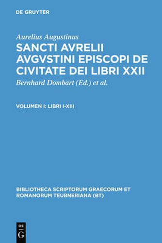 Cover image for De Civitate Dei Libri Xxii, V CB