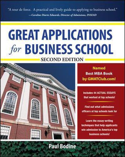 Cover image for Great Applications for Business School, Second Edition