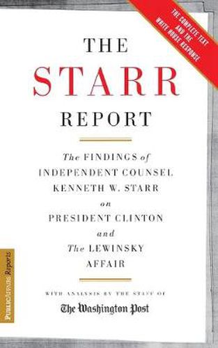 Cover image for The Starr Report