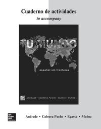 Cover image for Workbook/Laboratory Manual for Tu mundo
