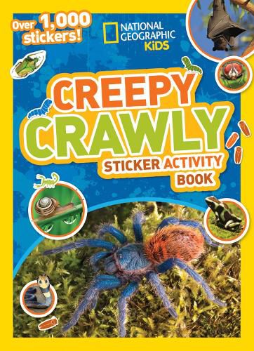 Cover image for Creepy Crawly Sticker Activity Book: Over 1,000 Stickers!