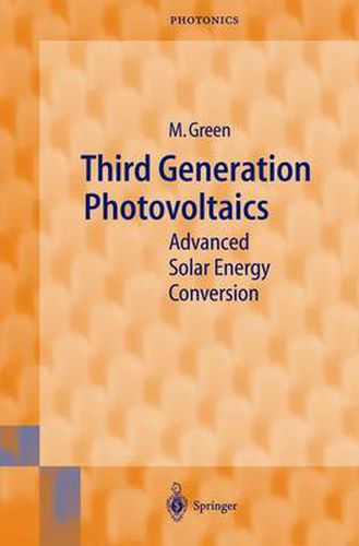 Third Generation Photovoltaics: Advanced Solar Energy Conversion