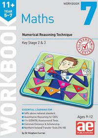 Cover image for 11+ Maths Year 5-7 Workbook 7: Numerical Reasoning