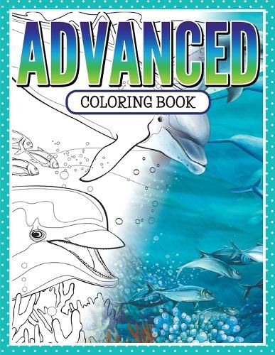 Cover image for Advanced Coloring Book