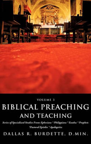 Cover image for Biblical Preaching and Teaching Volume 3