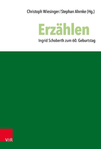 Cover image for Erzahlen: Ingrid Schoberth Zum 60. Geburtstag