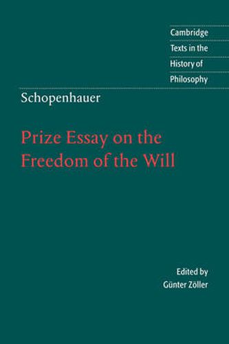 Cover image for Schopenhauer: Prize Essay on the Freedom of the Will