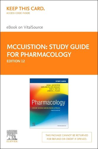 Cover image for Study Guide for Pharmacology - Elsevier E-Book on Vitalsource (Retail Access Card): Study Guide for Pharmacology - Elsev