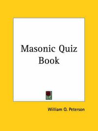 Cover image for Masonic Quiz Book