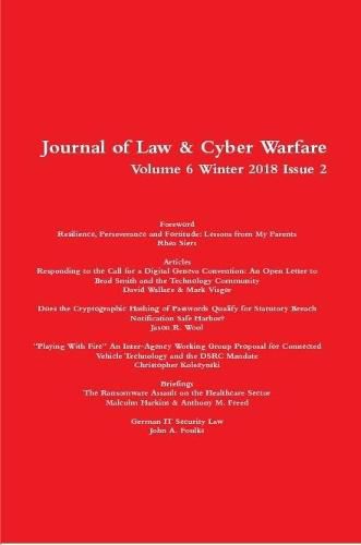 Cover image for Volume 6 Winter 2018 Issue 2