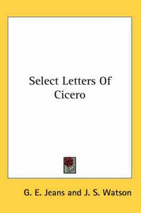 Cover image for Select Letters of Cicero