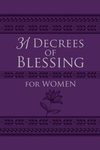 Cover image for 31 Decrees of Blessing for Women