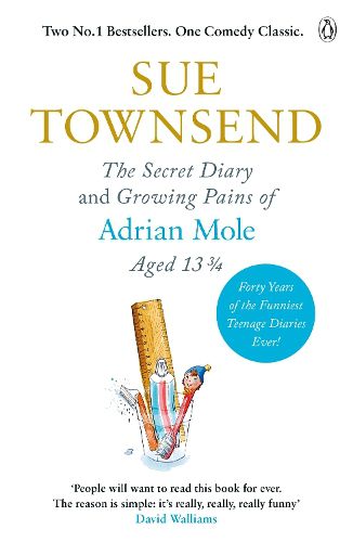 Cover image for The Secret Diary & Growing Pains of Adrian Mole Aged 13 3/4