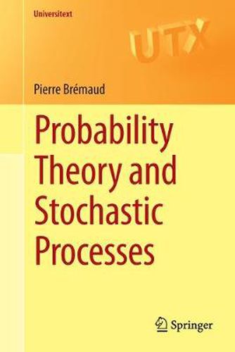 Cover image for Probability Theory and Stochastic Processes