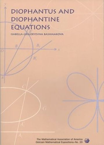 Cover image for Diophantus and Diophantine Equations