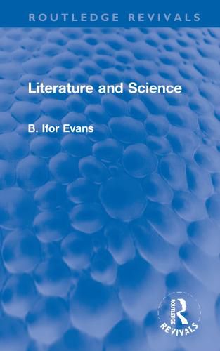 Cover image for Literature and Science