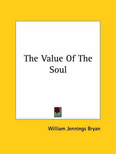 Cover image for The Value of the Soul