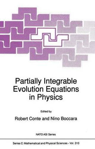 Cover image for Partially Integrable Evolution Equations in Physics