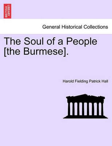 Cover image for The Soul of a People [The Burmese].