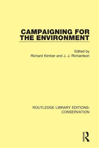 Cover image for Campaigning for the Environment