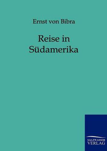 Cover image for Reise in Sudamerika