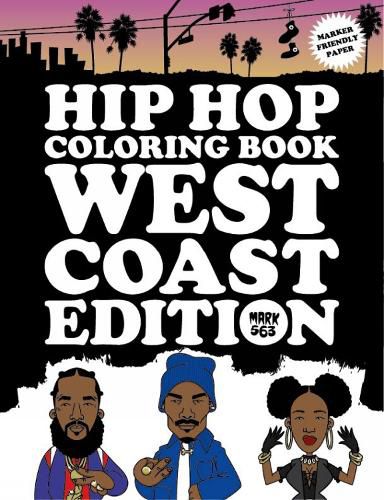 Cover image for Hip Hop Coloring Book West Coast Edition