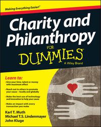 Cover image for Charity and Philanthropy For Dummies