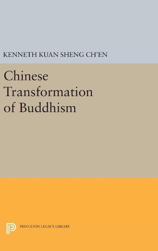 Cover image for Chinese Transformation of Buddhism