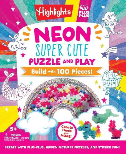 Cover image for Neon Super Cute Puzzle and Play