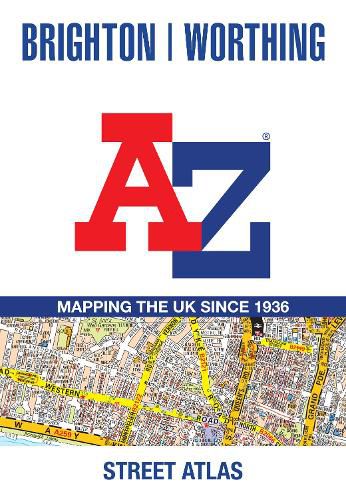 Cover image for Brighton and Worthing A-Z Street Atlas