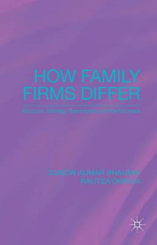 Cover image for How Family Firms Differ: Structure, Strategy, Governance and Performance