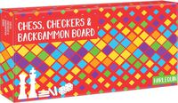 Cover image for Chess Checkers and Backgammon Set