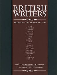 Cover image for British Writers, Retrospective Supplement III