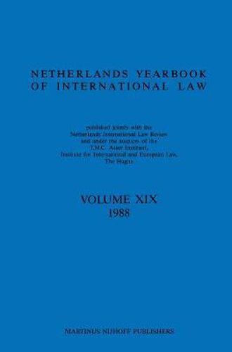 Netherlands Yearbook of International Law