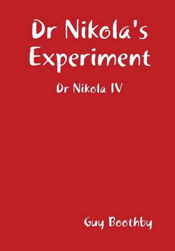 Cover image for Dr Nikola's Experiment