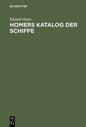 Cover image for Homers Katalog Der Schiffe CB