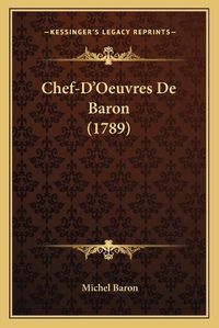 Cover image for Chef-D'Oeuvres de Baron (1789)