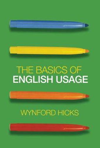 Cover image for The Basics of English Usage