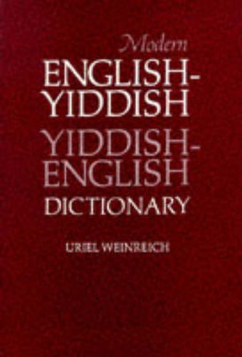 Cover image for Modern English-Yiddish Dictionary